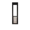 bronze endura sliding window cat door has dual pane glass for better insulation