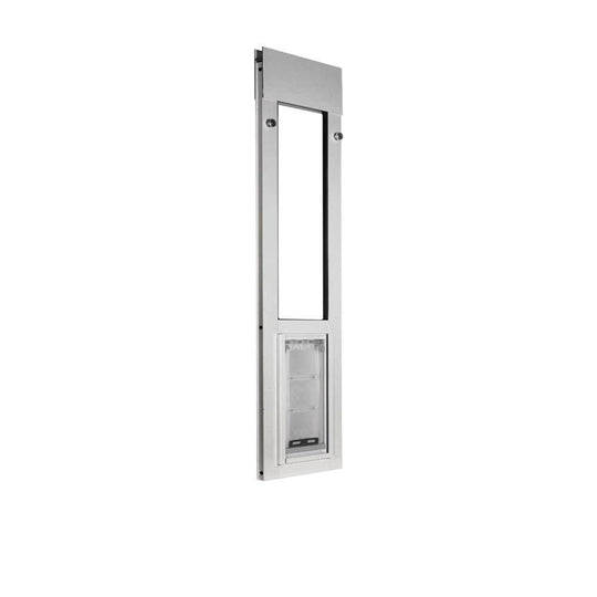 endura flap small sliding windows pet door secured by tension fit