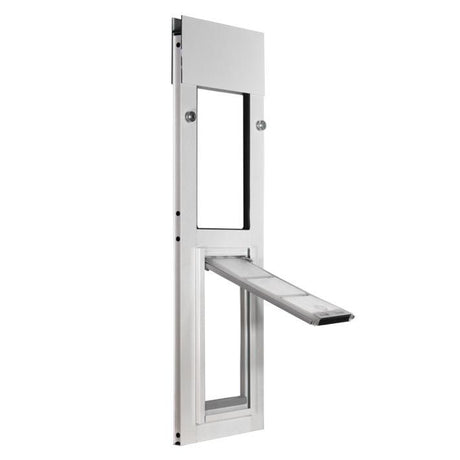 Endura cat door for sliding window installation
