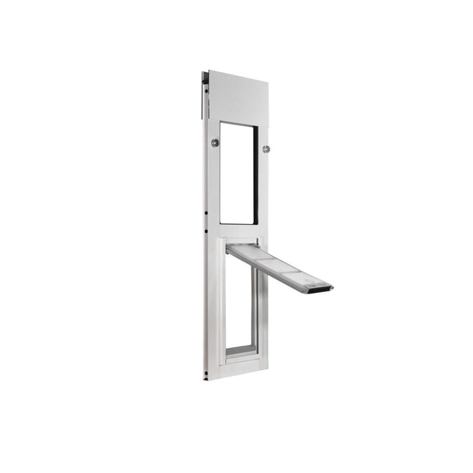 Endura cat door for sliding window installation