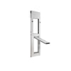 Endura cat door for sliding window installation