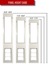 panel height guide