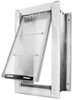 Single Flap, White Frame Color - energy efficient for most weather types.