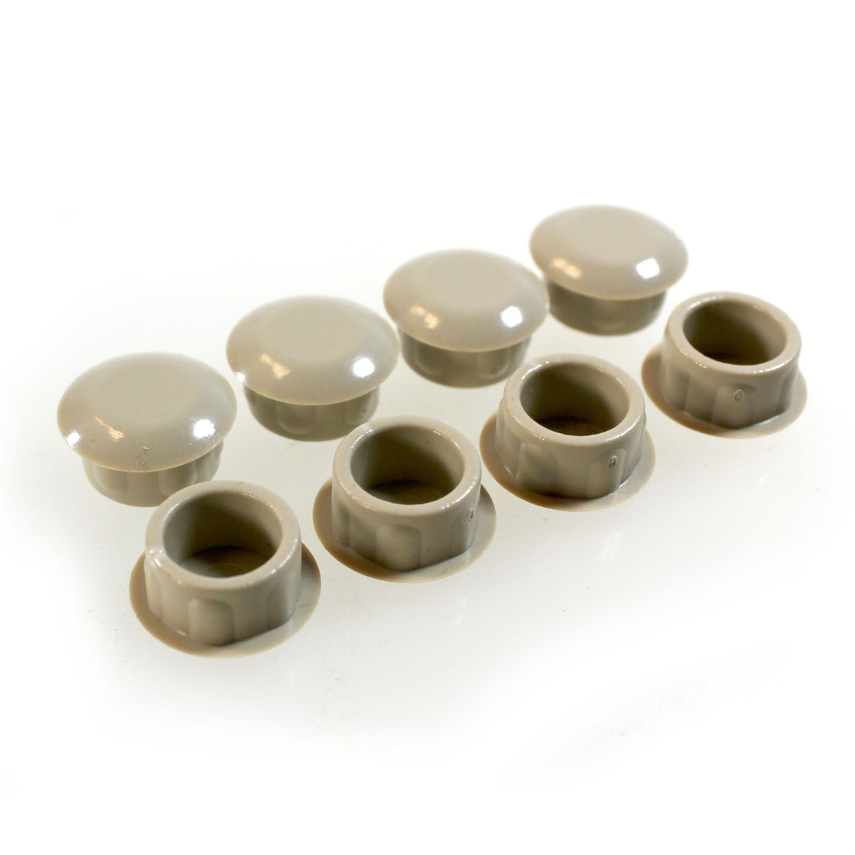 Tan Hoe plugs for Endurance Puppy Doors | Tan screw covers for Endura Flap