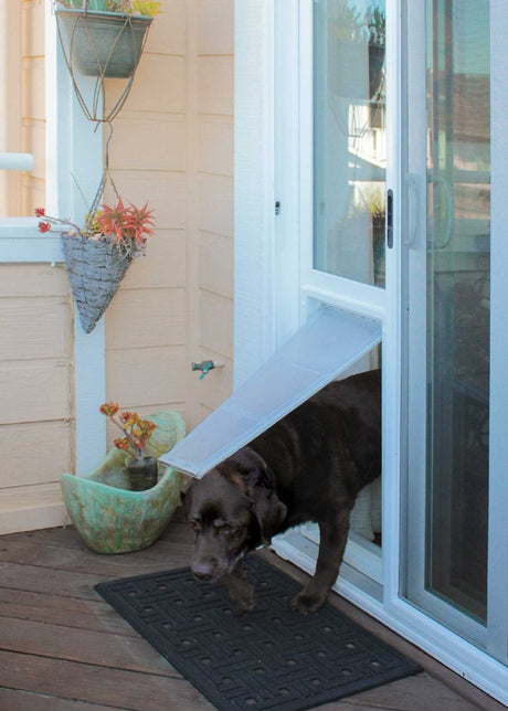 patio doors with dog door from Endura Flap