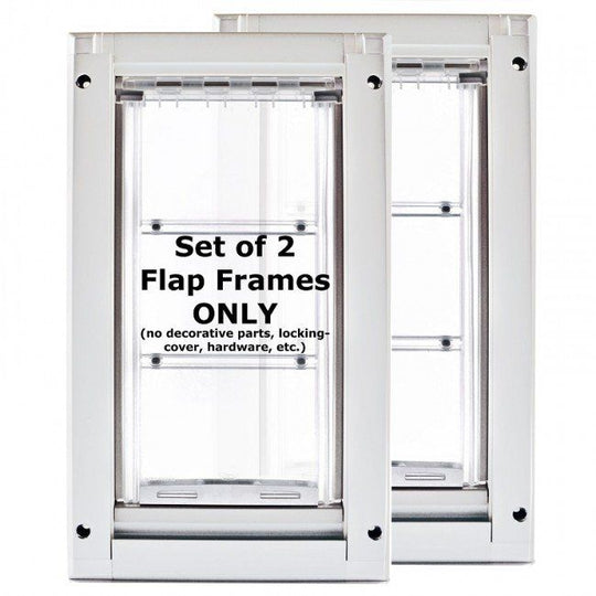set of two flap frames for the endura flap kennel pet door