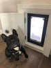dog using endura flap pet door for walls