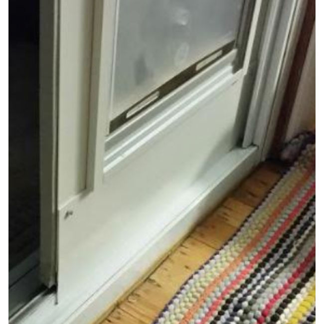 monorail track sliding door adapter endura flap