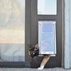 small endura flap cat door in bronze
