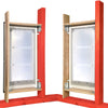 Custom Frame Color Endura Flap E2 Single Flap Pet Door for Thick Walls