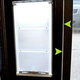 Weather-Stripping in Use on the bronze Thermo Patio Panel | Weather Tight Seal for Additional Insulation